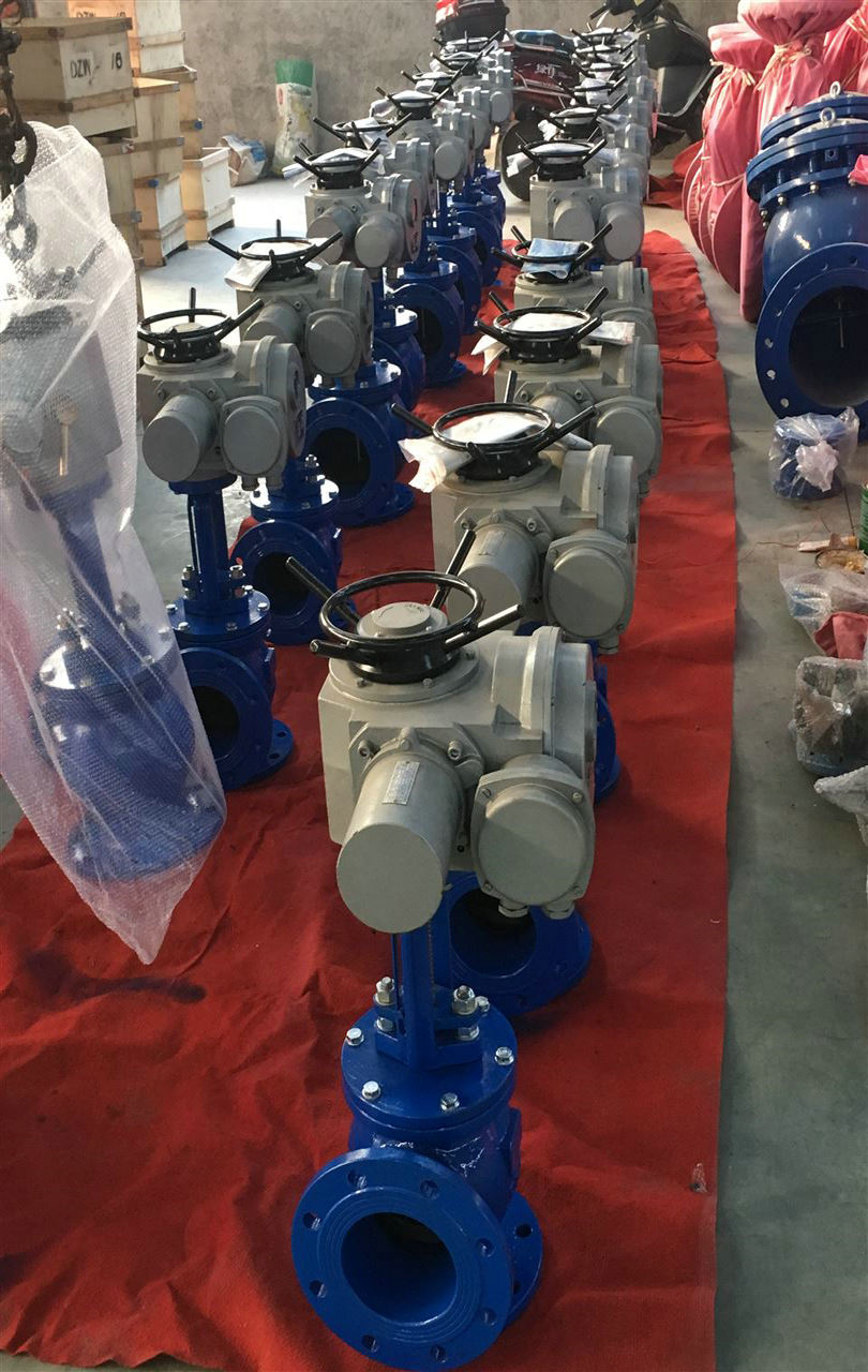 電動角式排泥閥,J944X電動角式排泥閥實物圖